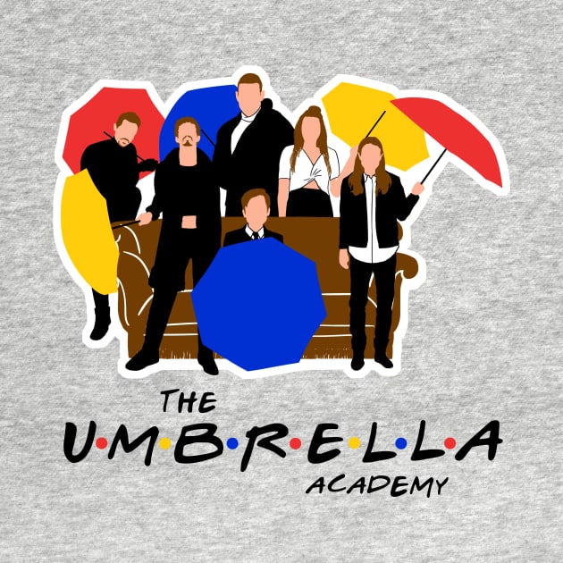 The Umbrella Friends by rakelittle